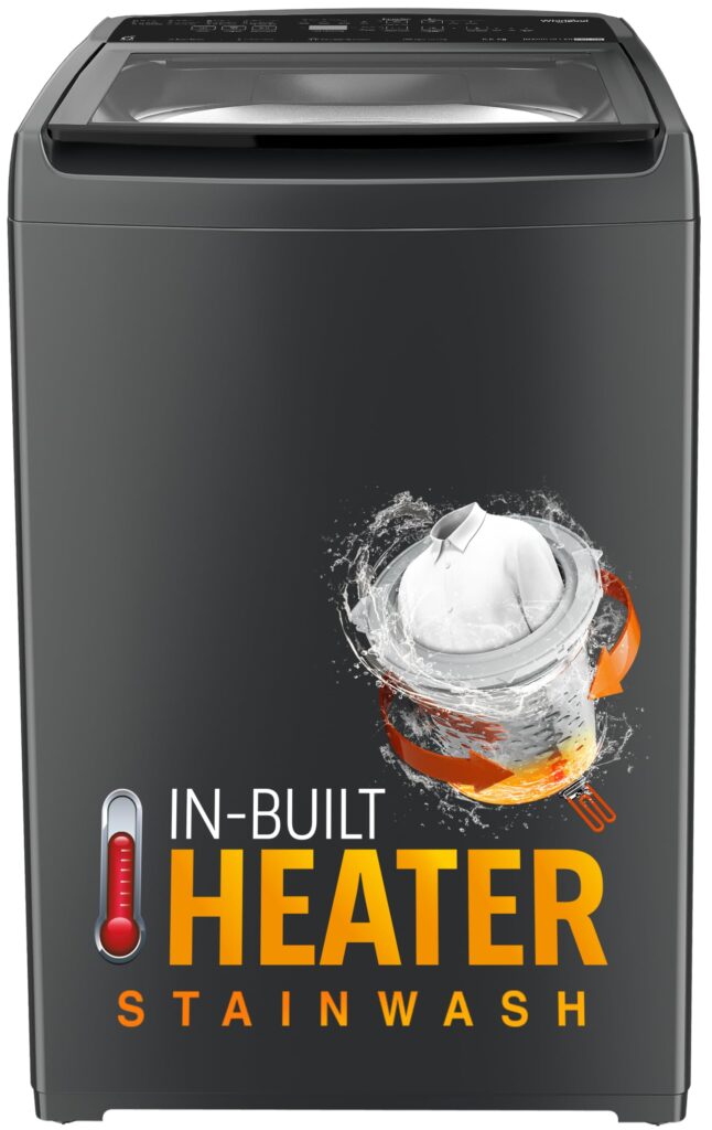 Whirlpool- WHIRLPOOL 7.5 Kg 5 Star In-Built Heater Fully Automatic Top Load Washing 